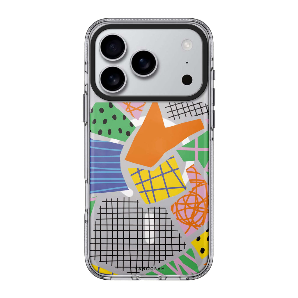 Flowers Pattern Style 4 flower floral pattern iPhone 17 Pro Max ultra clear case