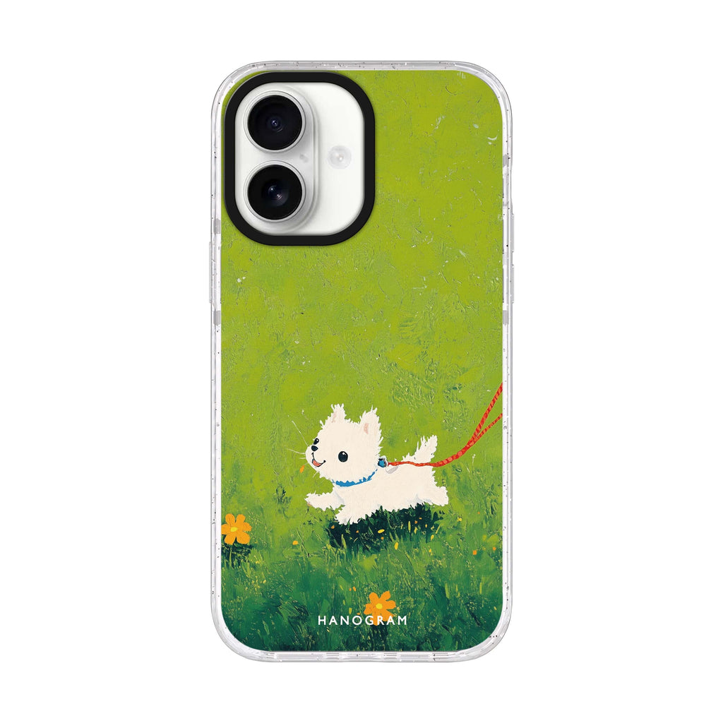 Chasing Joy iPhone 17 ultra clear MagSafe case, front product view