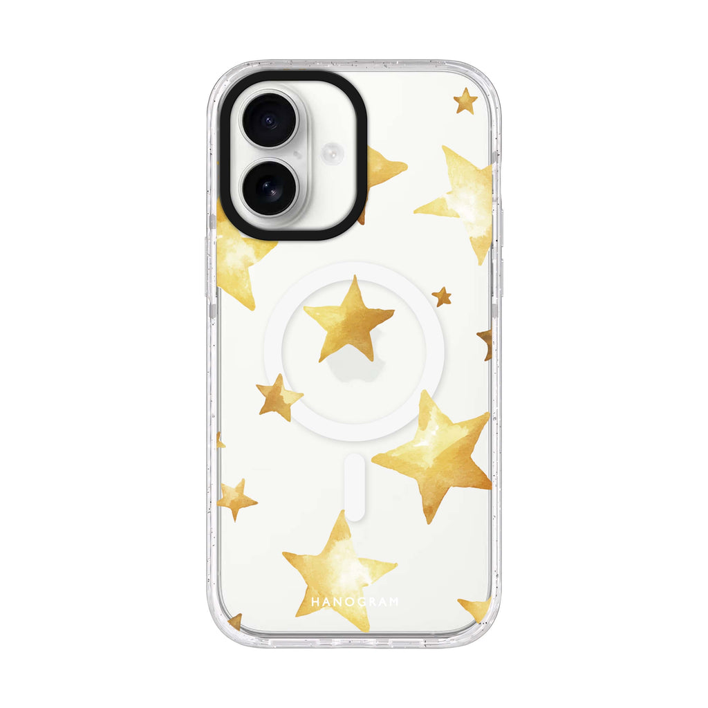 Starlet Mist iPhone 17 ultra clear MagSafe case, front product view