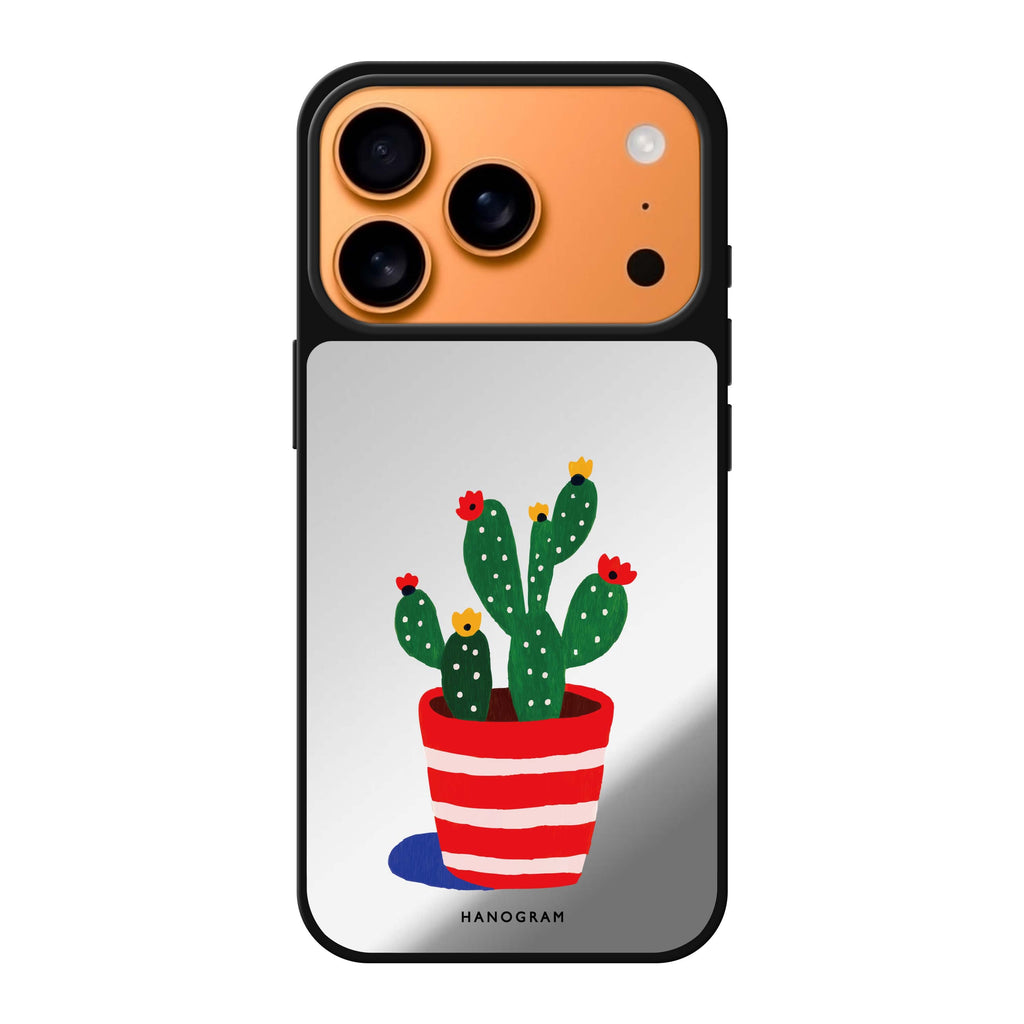 Spiky Friend iPhone 17 Pro Max mirror case