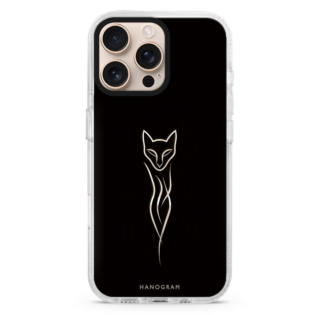 Fox in a Single Stroke MagSafe Compatible Ultra Clear Case for iPhone 16 Pro Max - main view