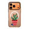 Spiky Friend graphic iPhone 17 Pro Max ultra clear case