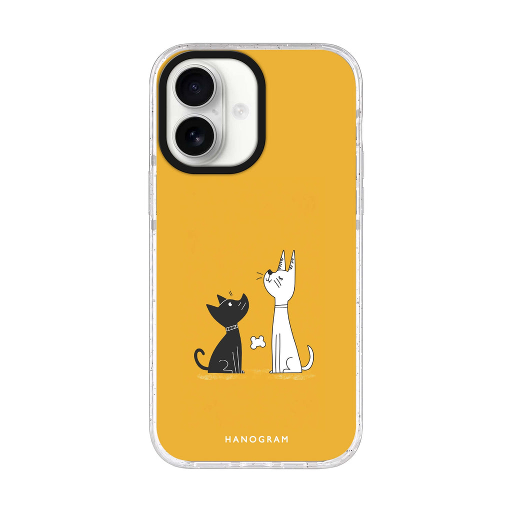 Paw & Claw iPhone 17 ultra clear MagSafe case, front product view