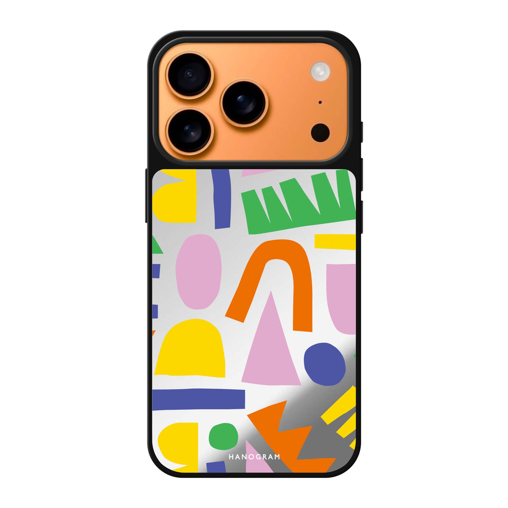 Abstract Doodles #2 abstract iPhone 17 Pro Max mirror case