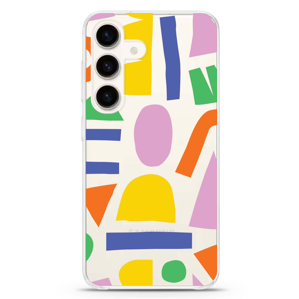 Abstract Doodles Samsung Galaxy Ultra Clear Case