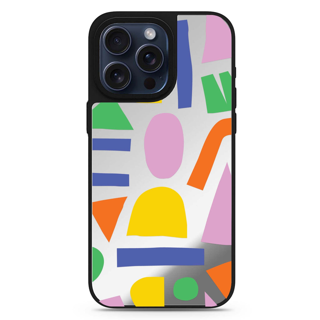 Abstract Doodles #6 MagSafe compatible mirror case for iPhone 16/15/14 Pro Max and Pro, main view