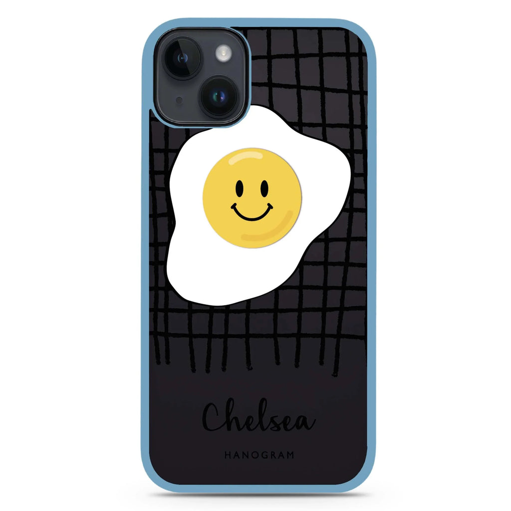 Funny Egg iPhone 15 Impact Guard Bumper Case