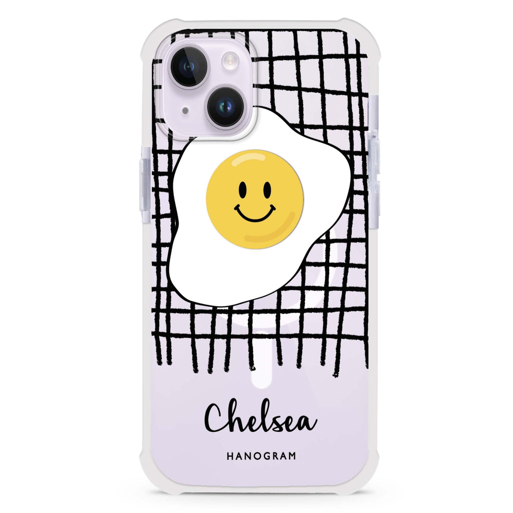 Funny Egg iPhone 15 Plus MagSafe Compatible Ultra Shockproof Case