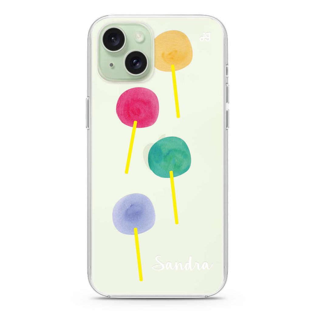 Colorful Candy I iPhone 15 plus Ultra Clear Case