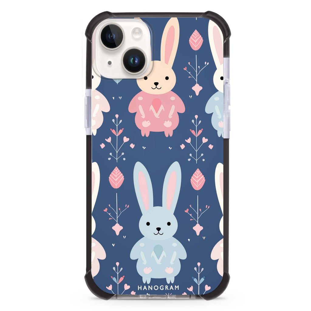 Bunny Bliss iPhone 13 Mini MagSafe Compatible Ultra Shockproof Case