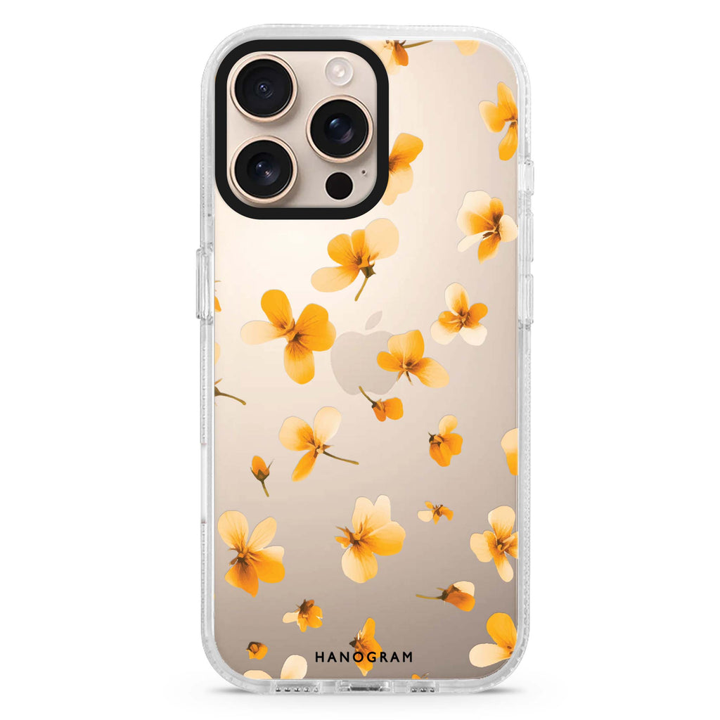 Golden Drift iPhone Ultra Clear Case