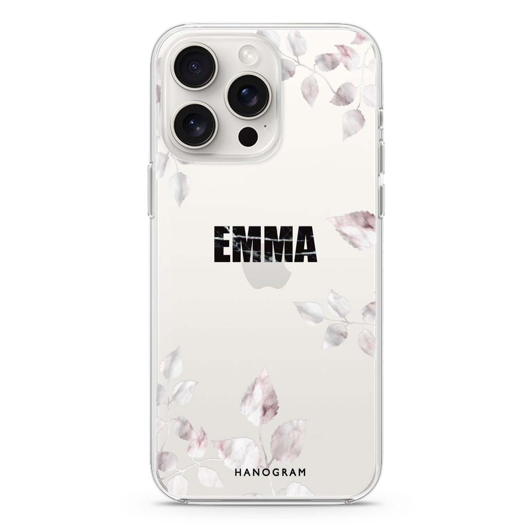 Life Simple Floral iPhone Ultra Clear Case