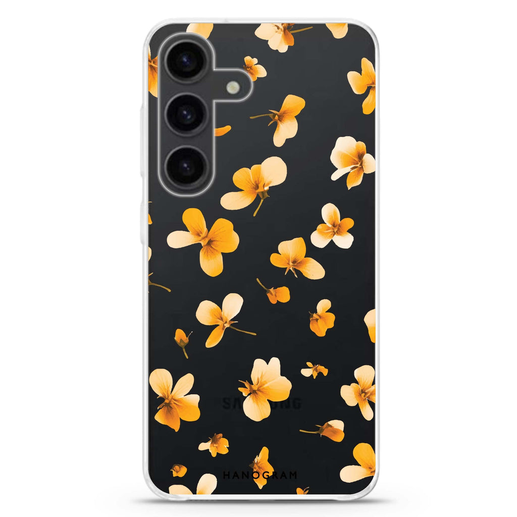 Golden Drift Samsung Galaxy Ultra Clear Case