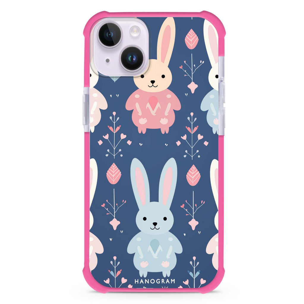 Bunny Bliss iPhone 15 Plus Ultra Shockproof Case