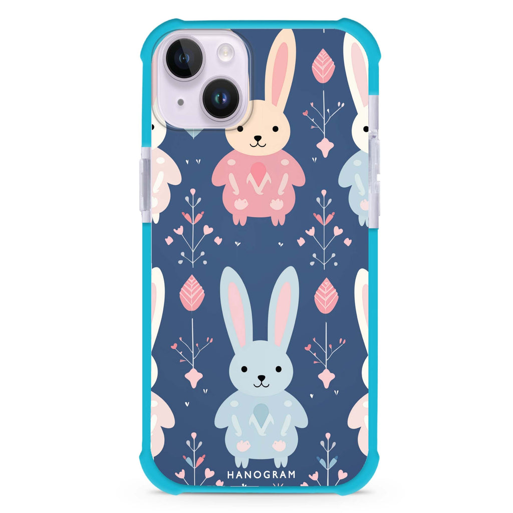 Bunny Bliss iPhone 15 Plus MagSafe Compatible Ultra Shockproof Case