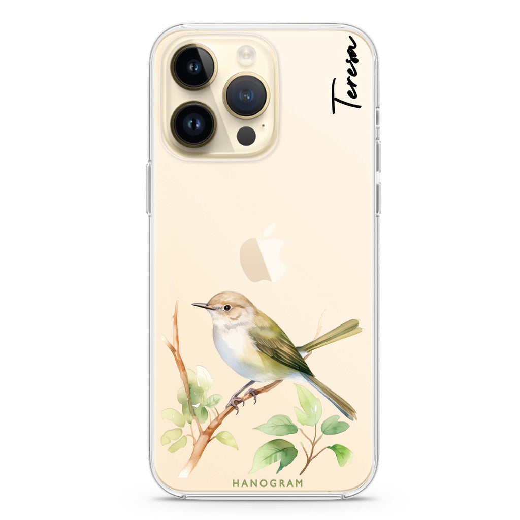 Warbler Whisper iPhone 13 Pro Ultra Clear Case