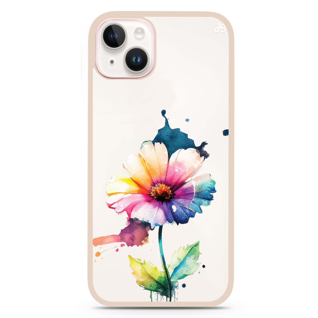 A Beautiful Flower iPhone 15 Impact Guard Bumper Case