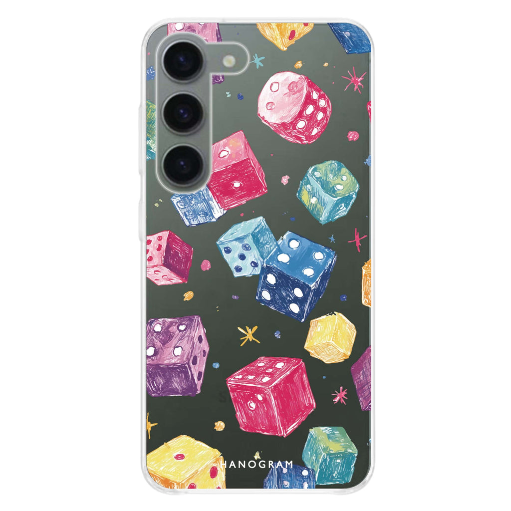 Lucky Scribbles Samsung Galaxy Ultra Clear Case