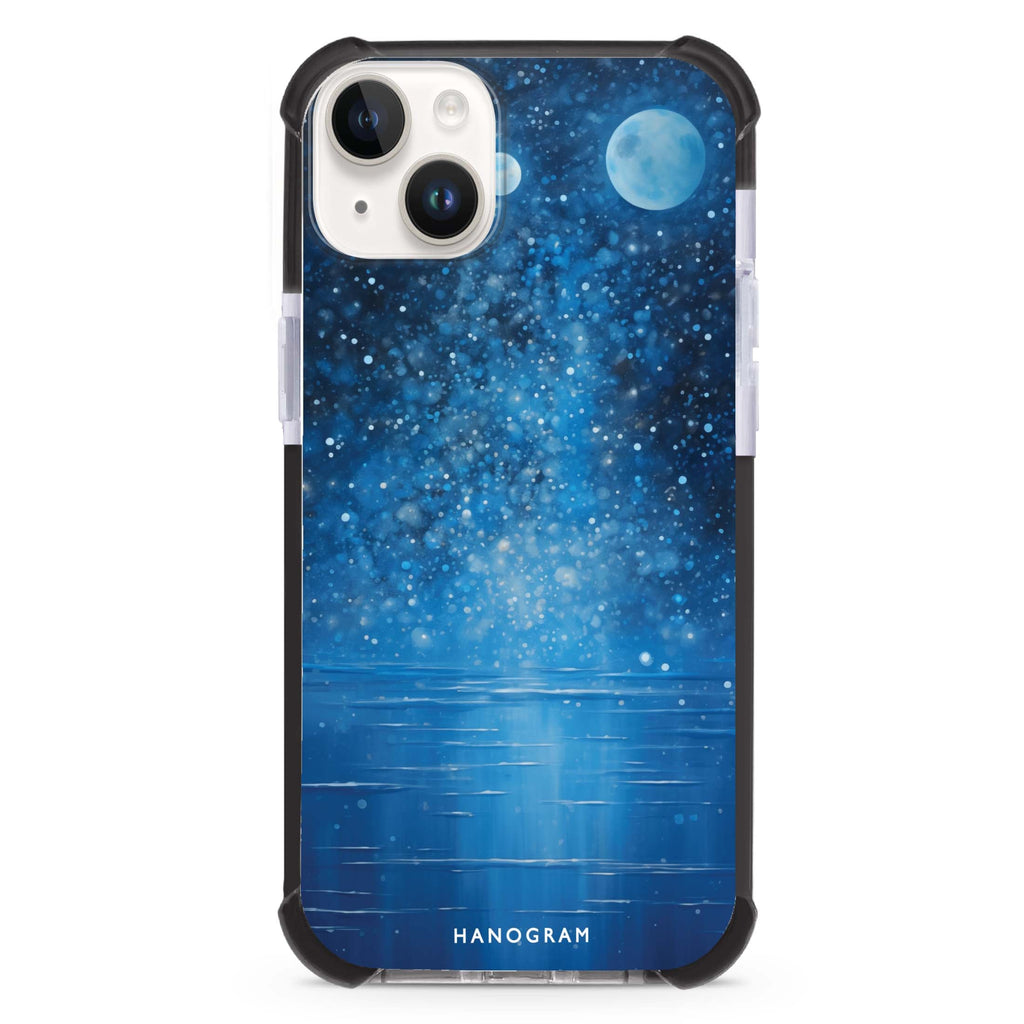 Lunar Azure iPhone 15 Plus MagSafe Compatible Ultra Shockproof Case