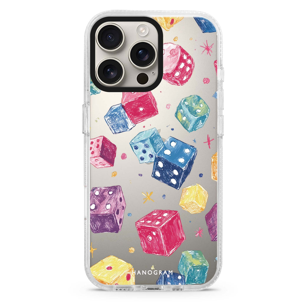 Lucky Scribbles iPhone Ultra Clear Case