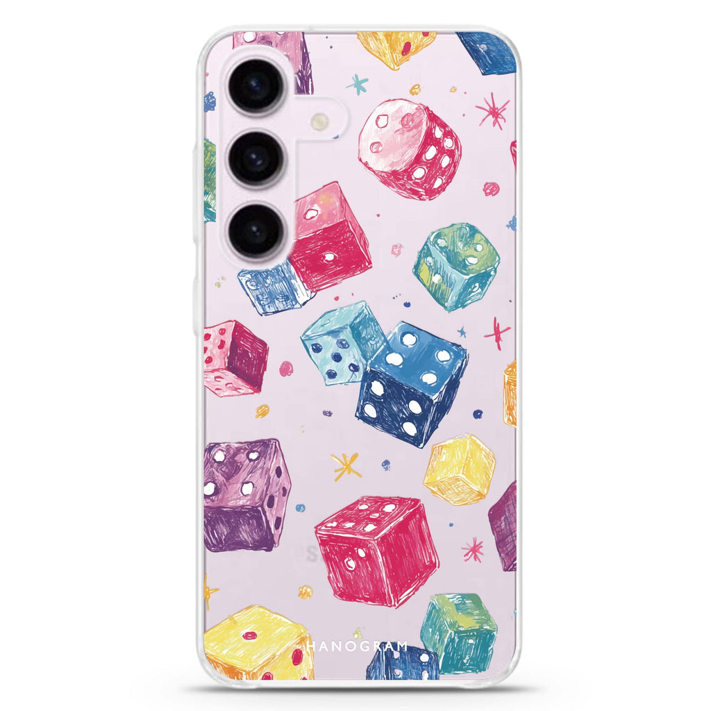 Lucky Scribbles Samsung Galaxy Ultra Clear Case
