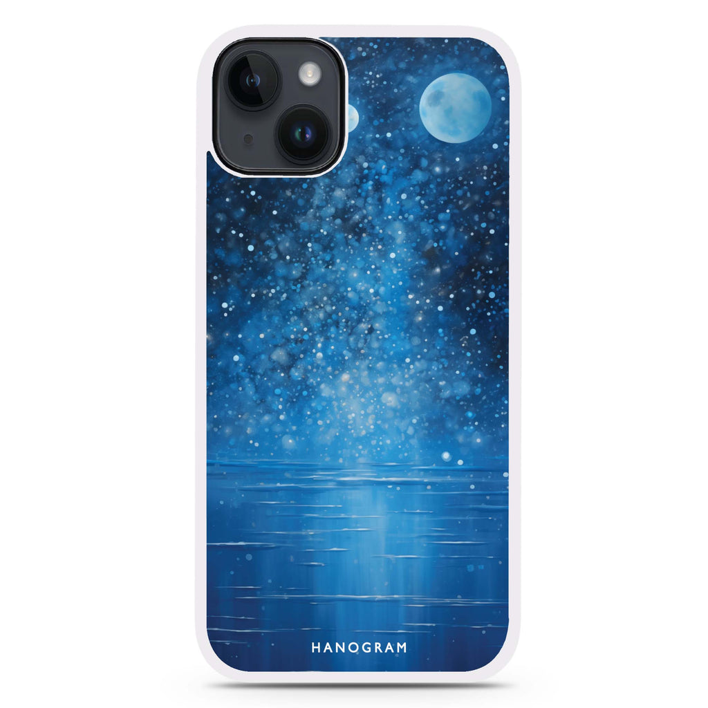 Lunar Azure iPhone 15 Plus Impact Guard Bumper Case