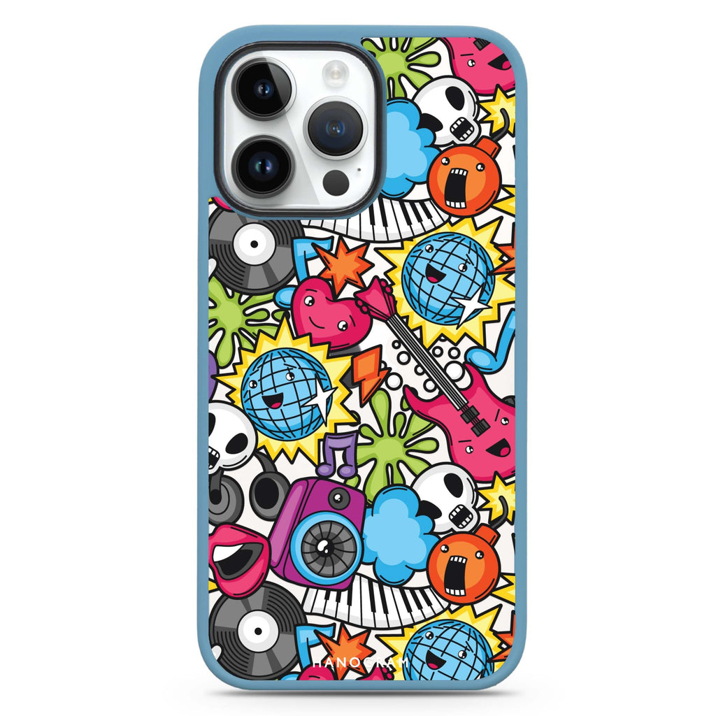 Music Time Impact Guard Bumper Case