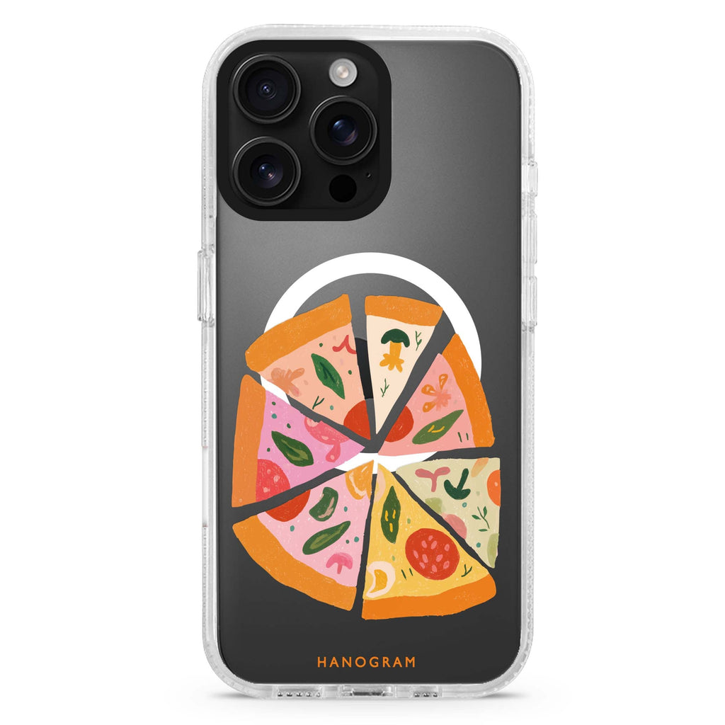Pastel Pizza Dream MagSafe Compatible Ultra Clear Case