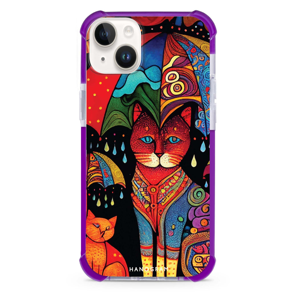 Raining Cat iPhone 15 Plus Ultra Shockproof Case