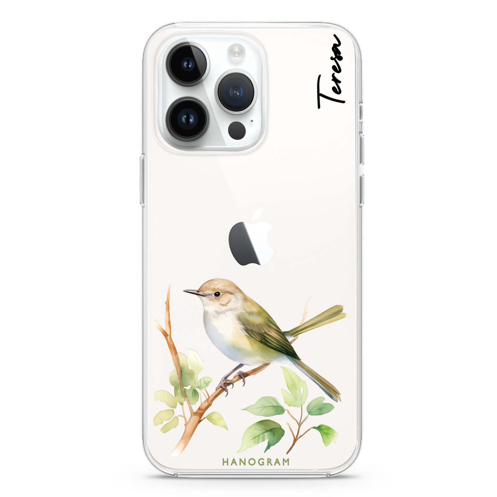 Warbler Whisper iPhone 13 Pro Max Ultra Clear Case