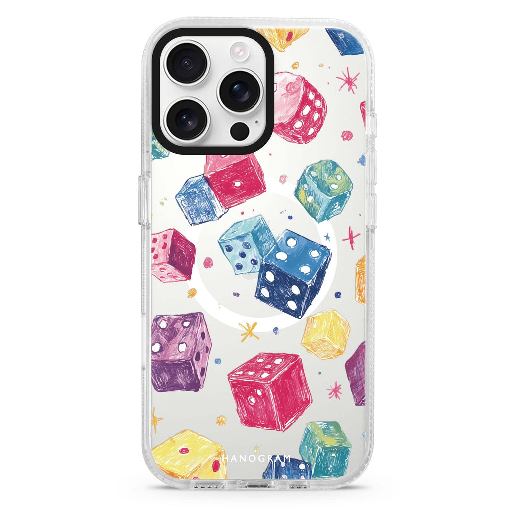 Lucky Scribbles MagSafe Compatible Ultra Clear Case