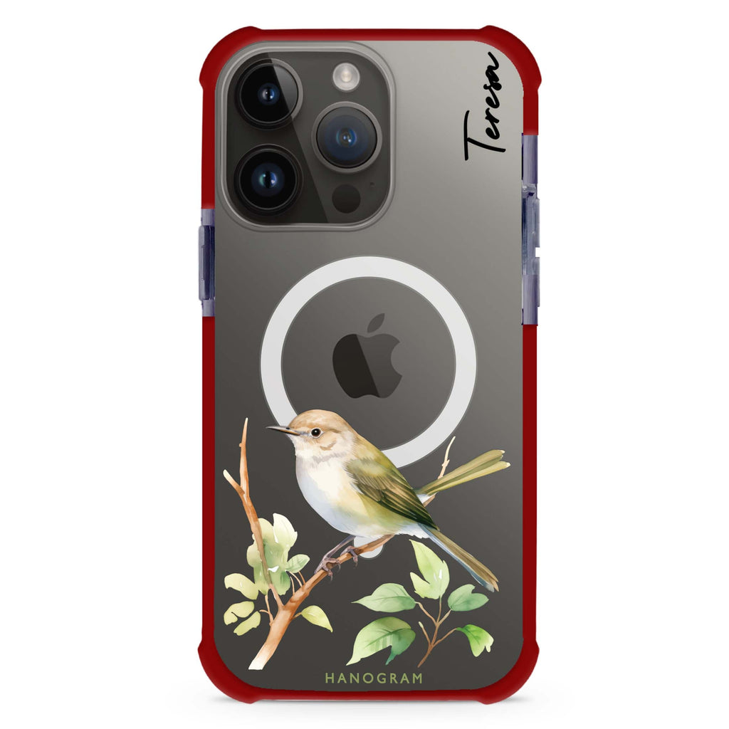 Warbler Whisper iPhone 13 Pro Max MagSafe Compatible Ultra Shockproof Case