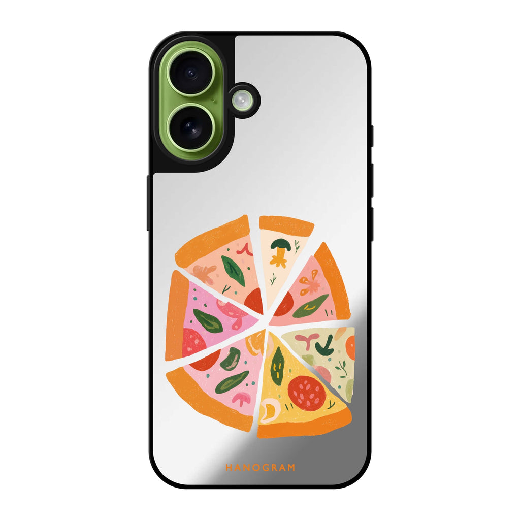 Pastel Pizza Dream MagSafe Compatible Mirror Case
