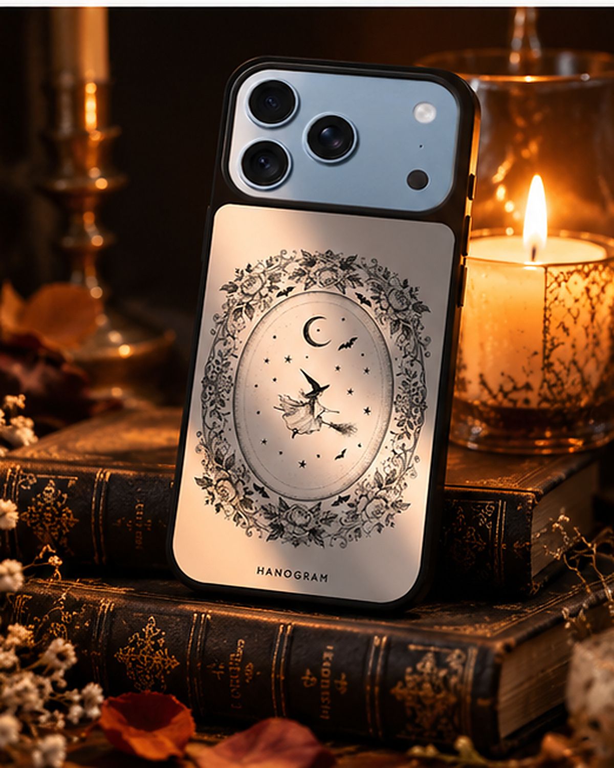 HANOGRAM personalized mirror phone case