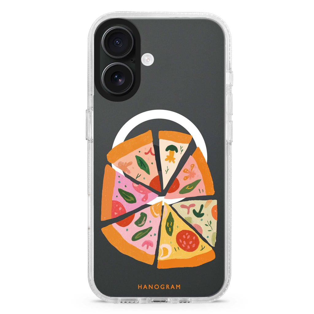 Pastel Pizza Dream MagSafe Compatible Ultra Clear Case