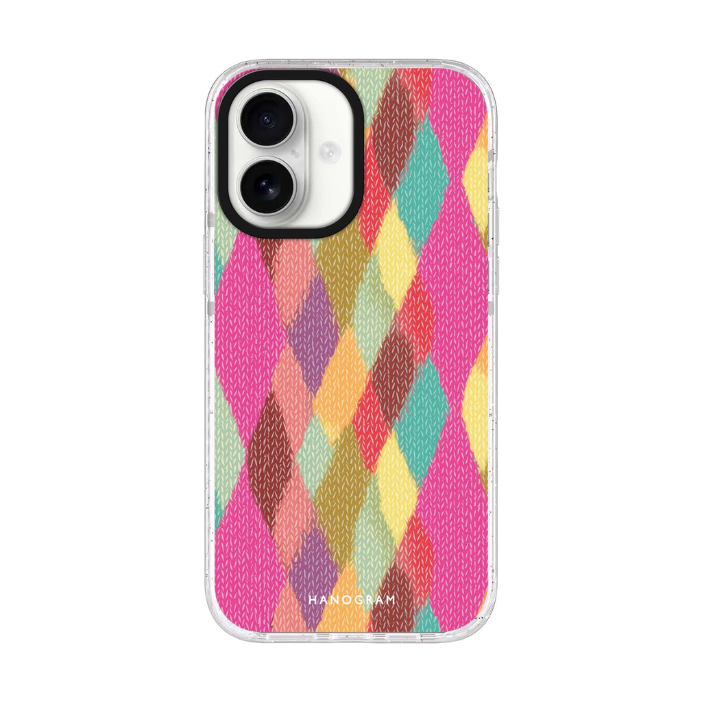 Breeze Diamonds iPhone 17 ultra clear MagSafe case, front product view