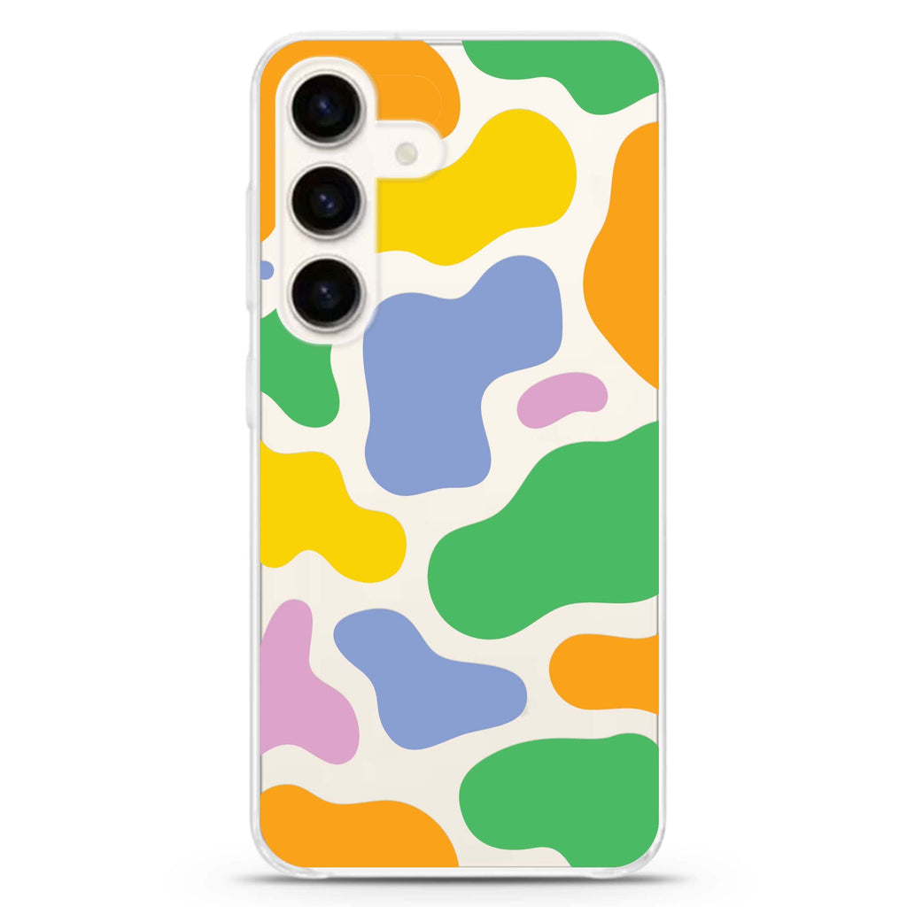 Abstract Doodles Samsung Galaxy Ultra Clear Case