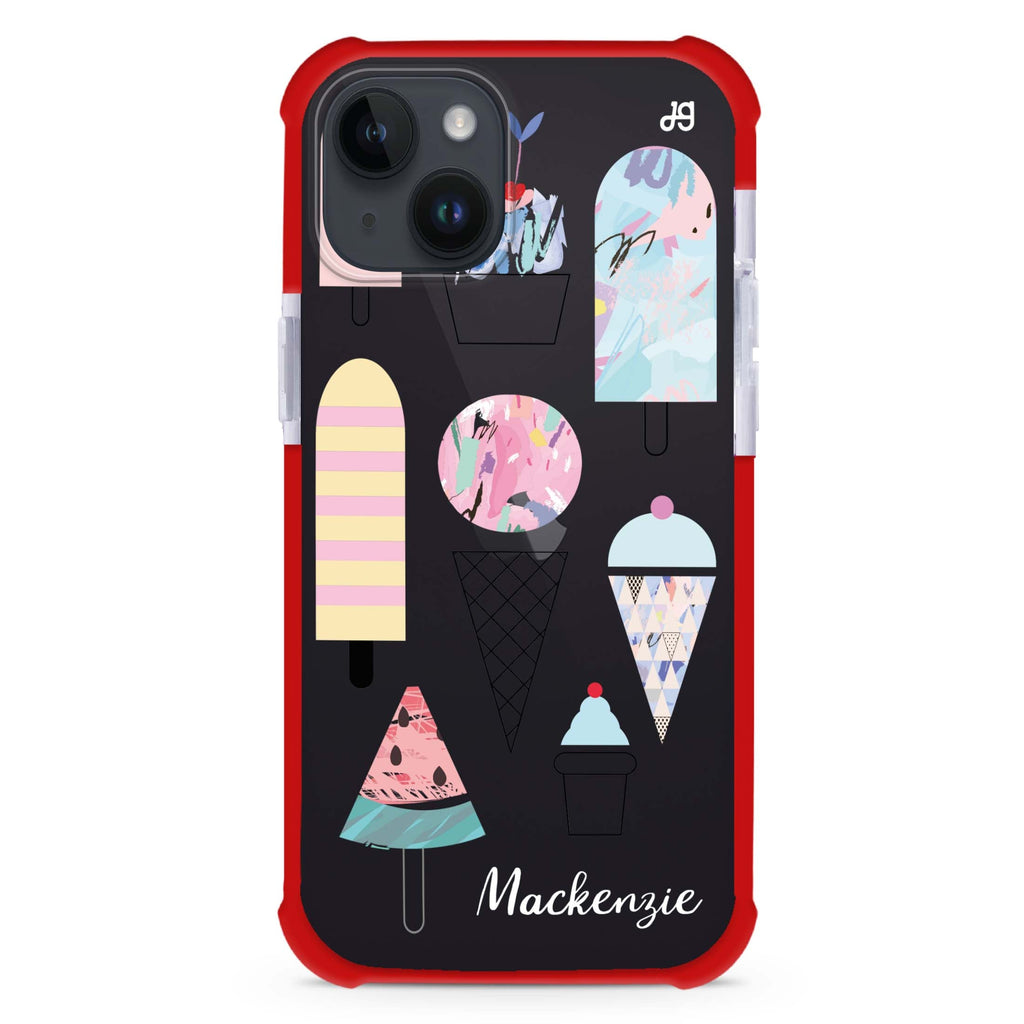 Artistic Ice cream II iPhone 15 Plus Ultra Shockproof Case