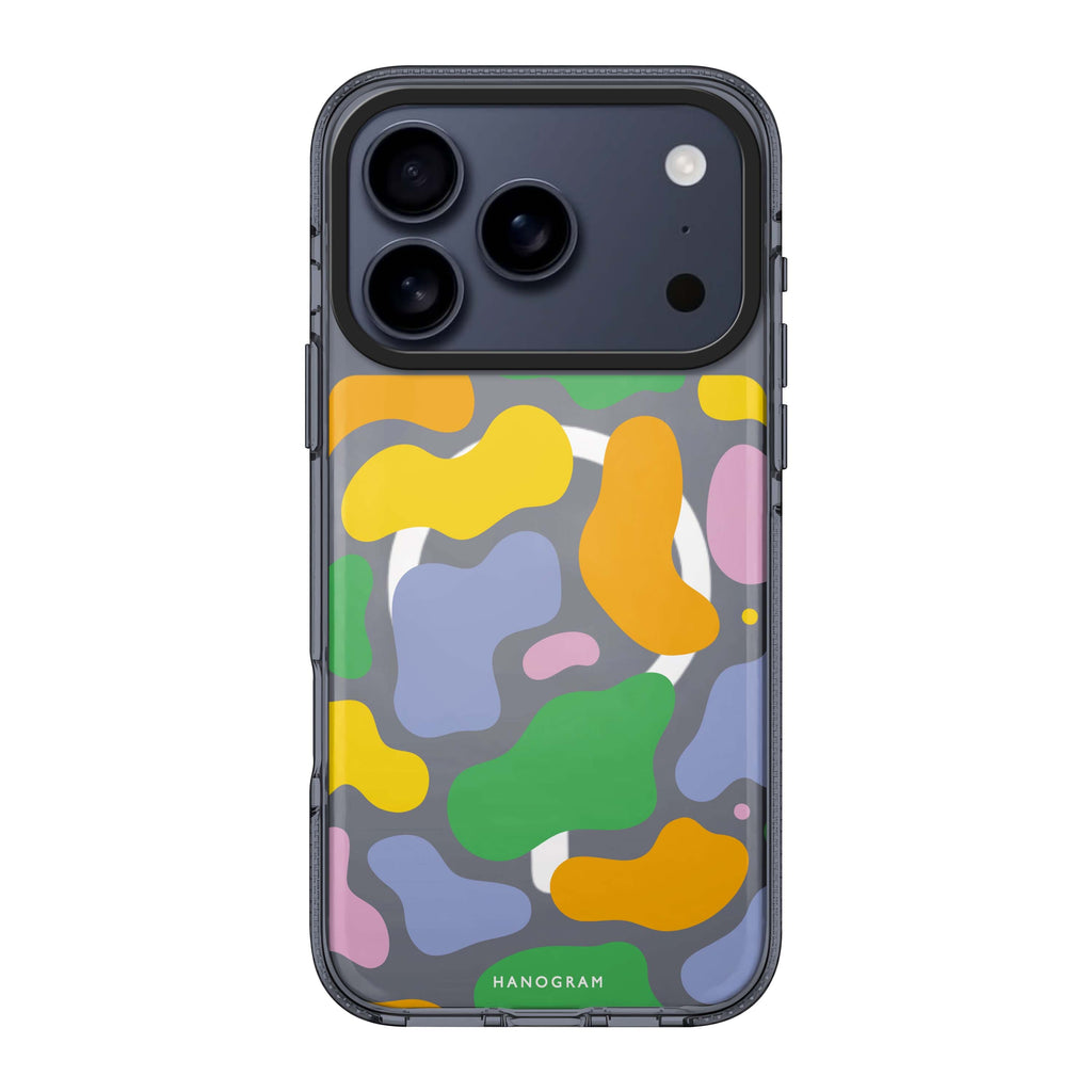 Abstract Doodles Style 5 abstract doodle iPhone 17 Pro Max ultra clear case