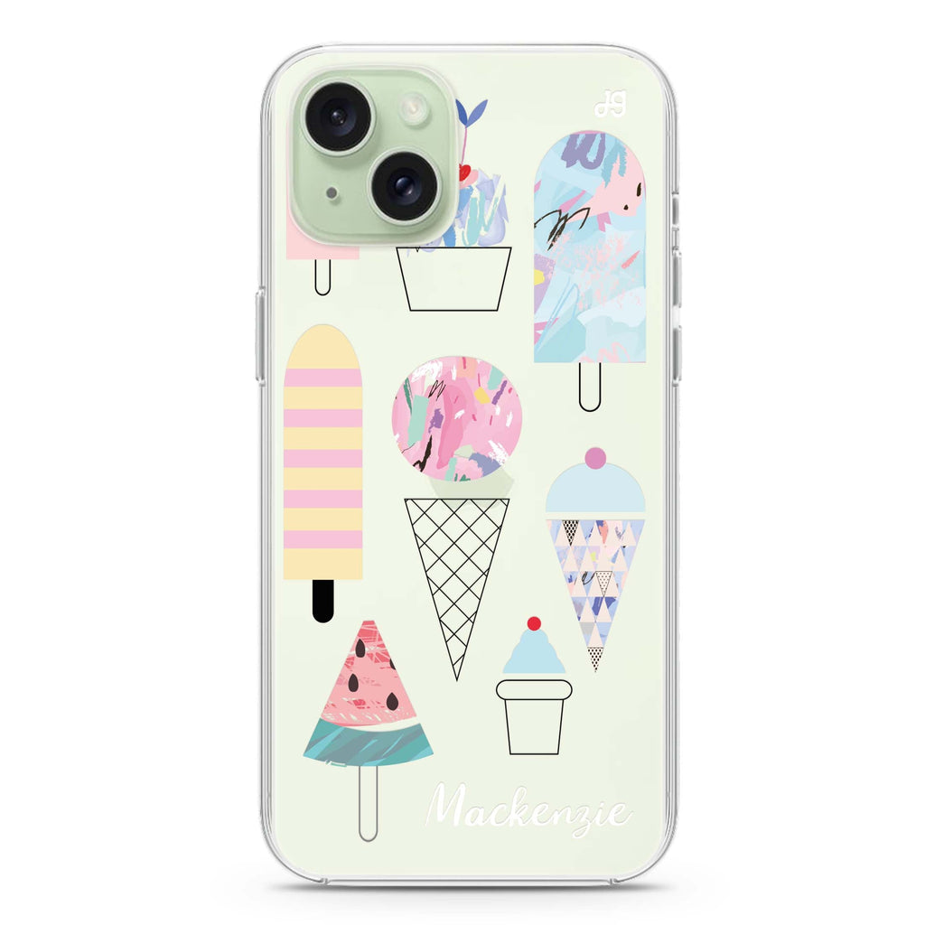Artistic Ice cream II iPhone Ultra Clear Case