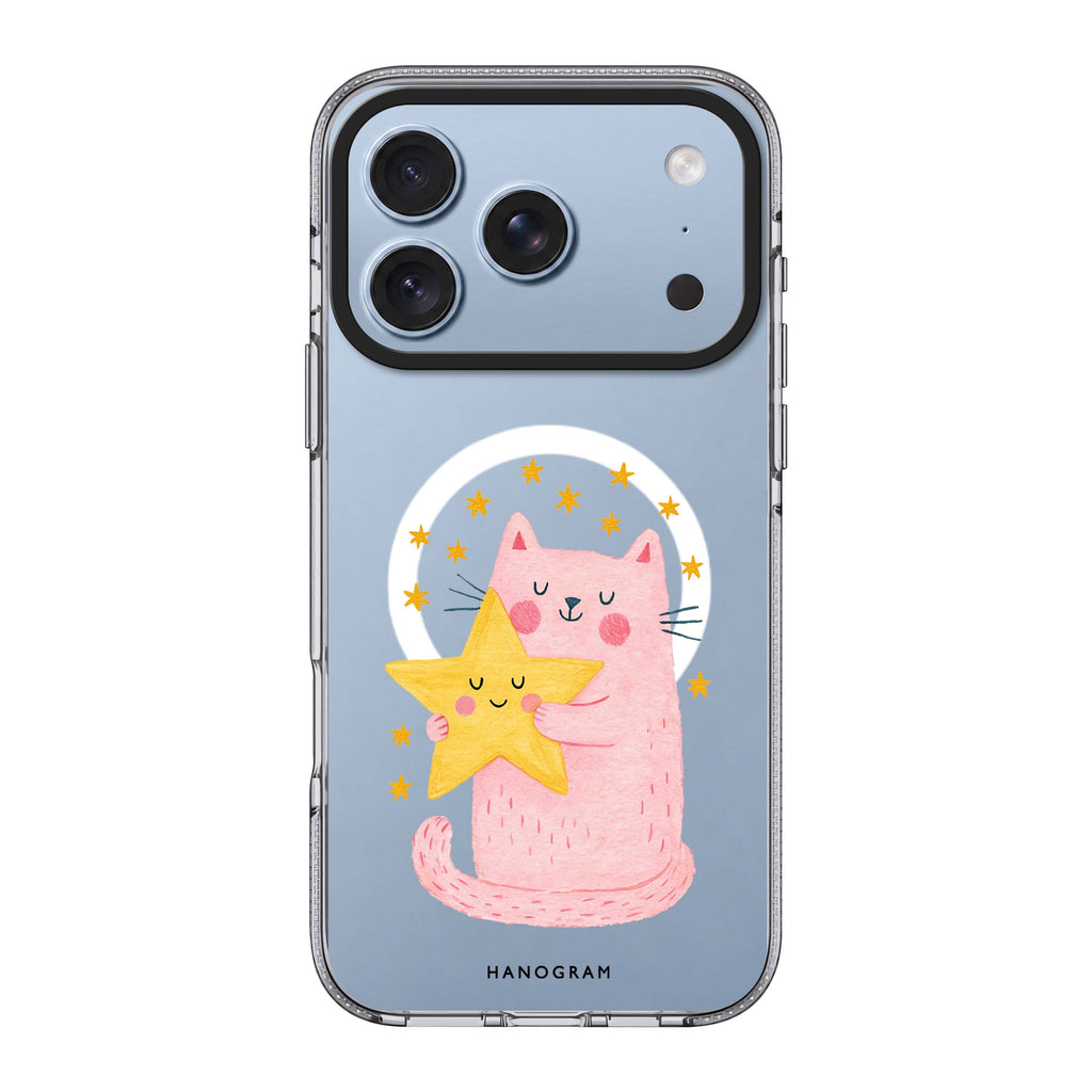 A Star in My Paws iPhone 18 Pro Max Ultra Clear Case - Image 1