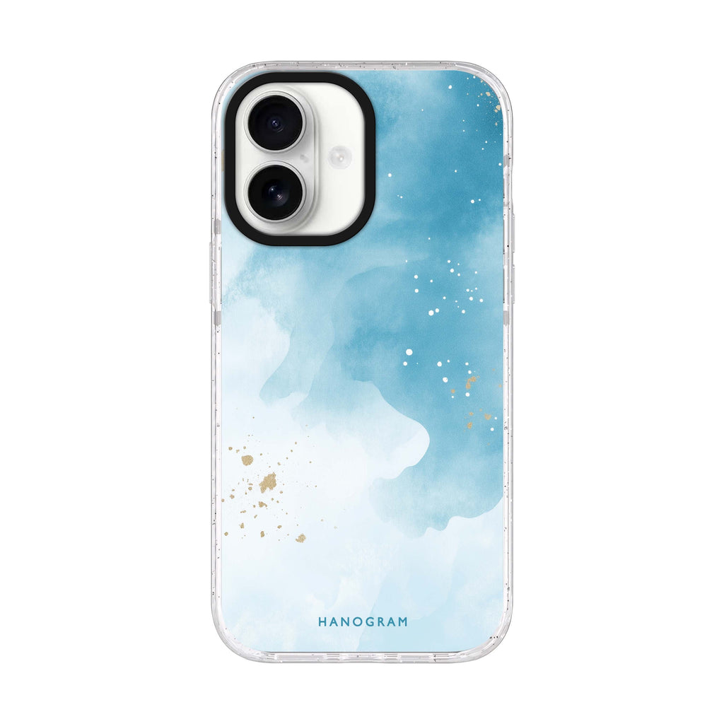 Twinkle Sky iPhone 17 ultra clear MagSafe case, front product view