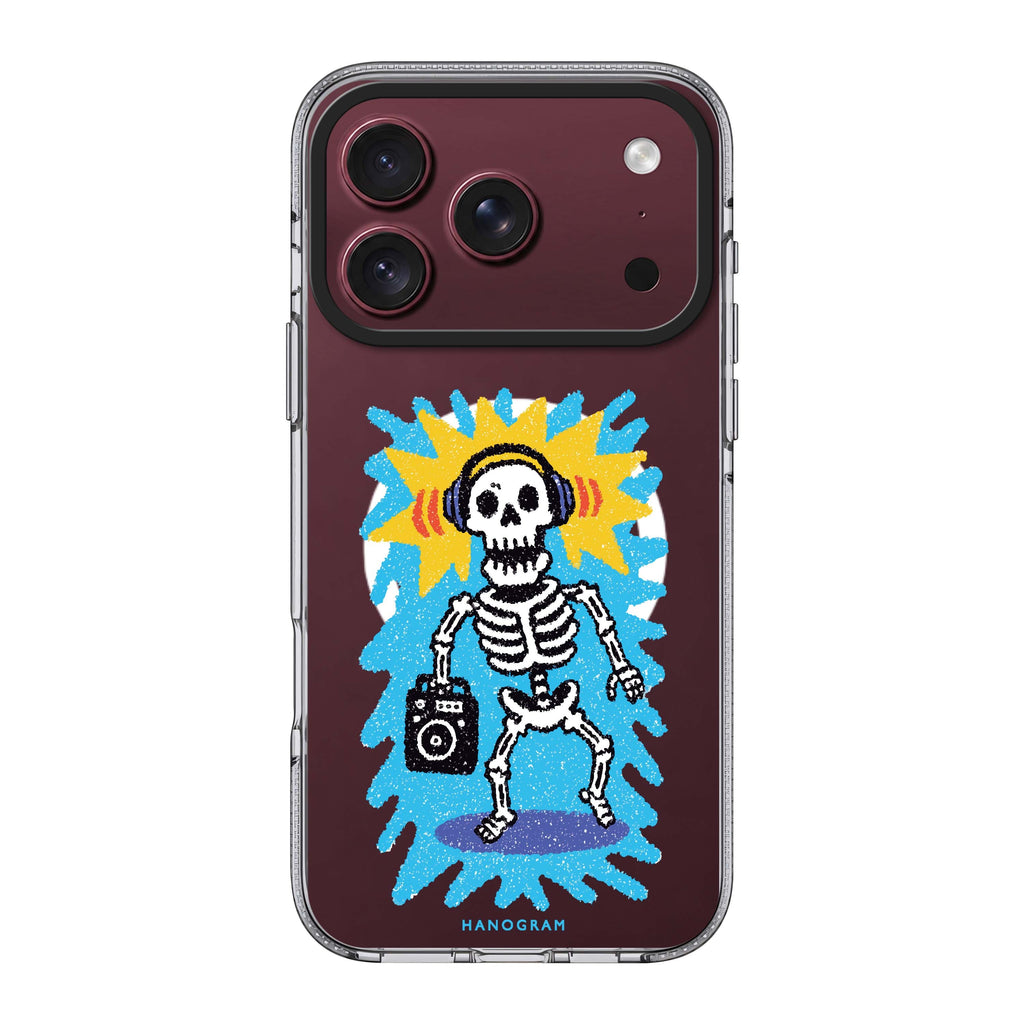Retro Bones Ultra Clear Case
