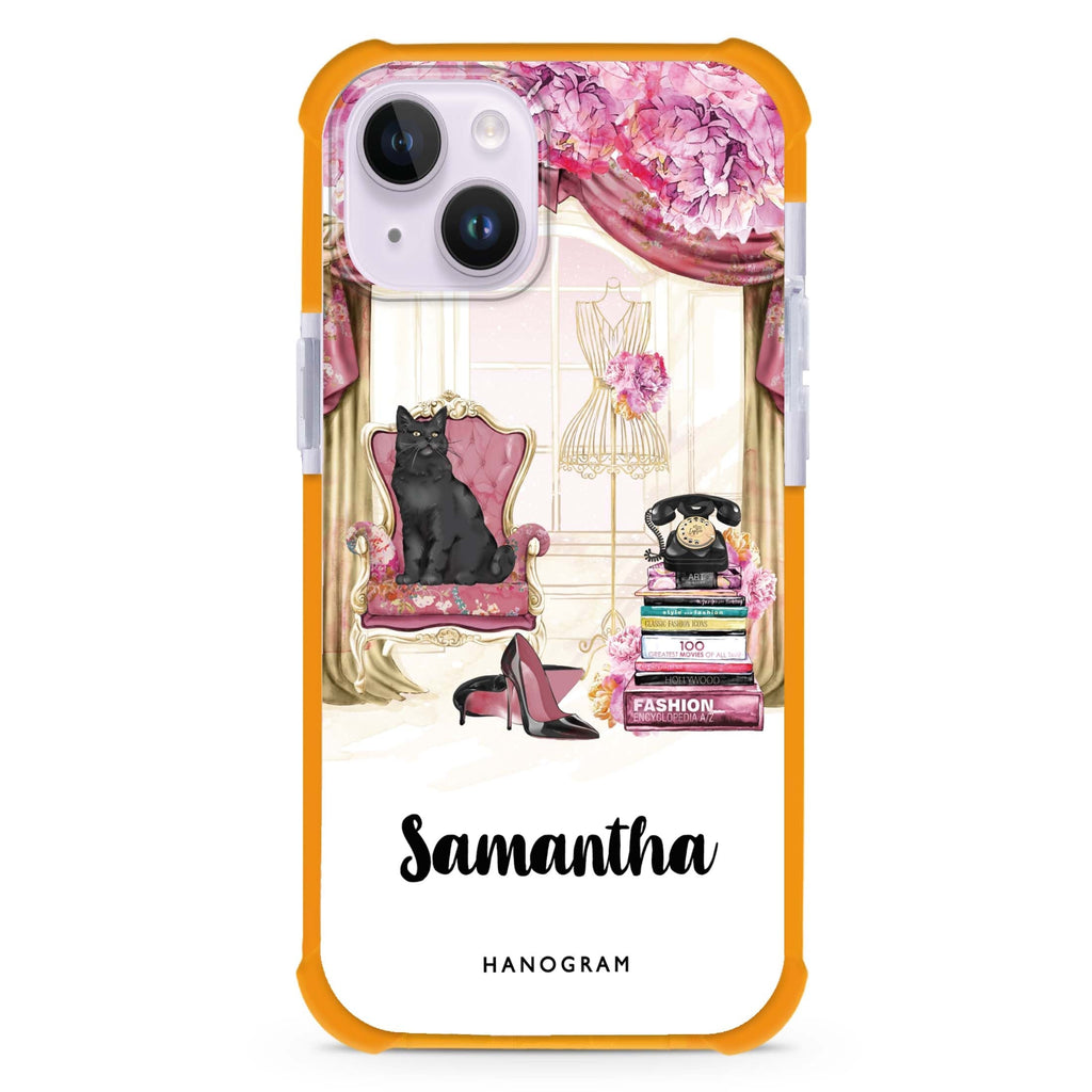 Vintage Fashion iPhone 15 Plus MagSafe Compatible Ultra Shockproof Case