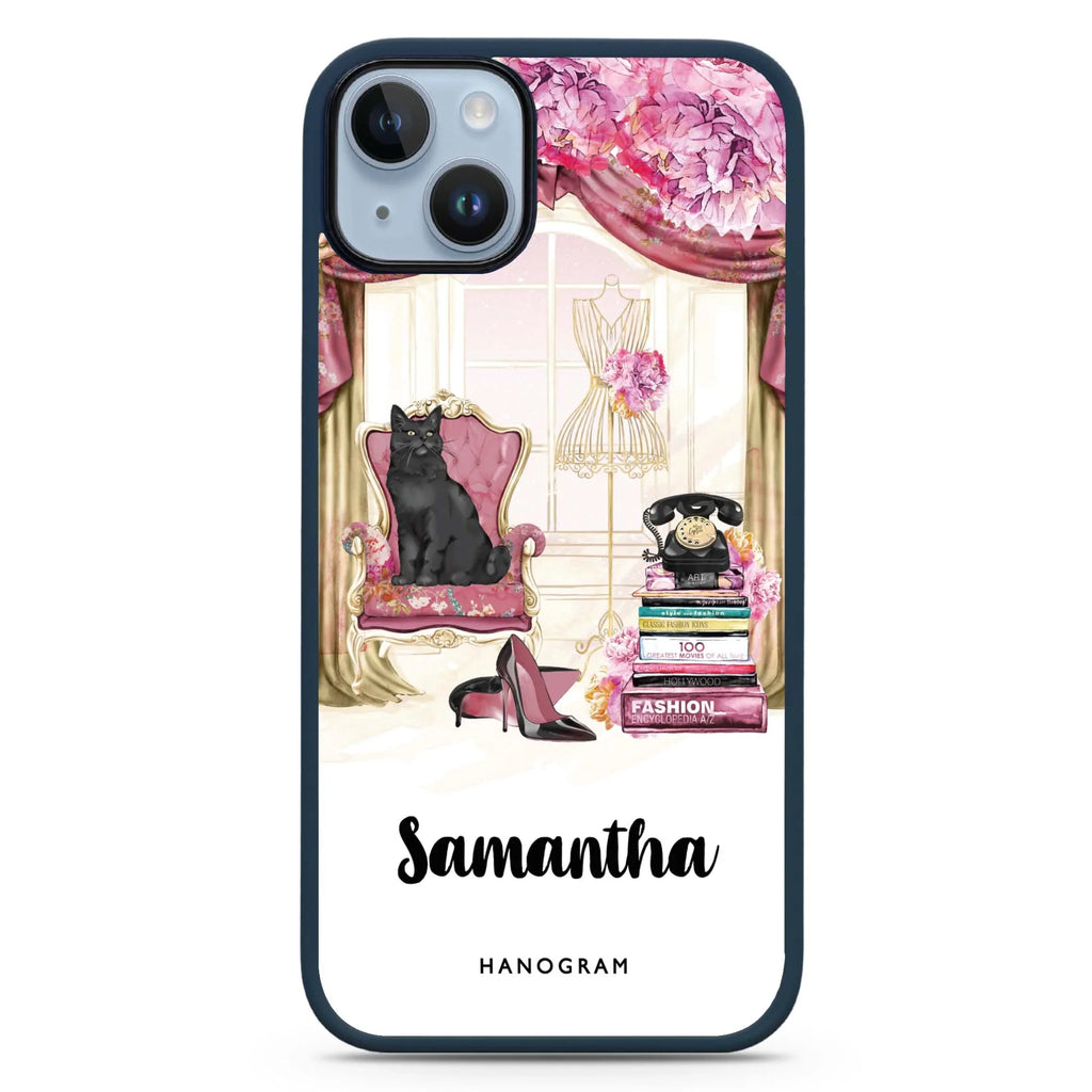 Vintage Fashion iPhone 15 Impact Guard Bumper Case