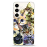 Watercolour Cat Samsung Galaxy Ultra Clear Case