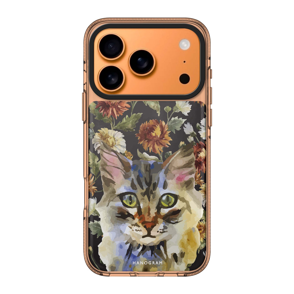 Watercolour Cat Style 1 cat animal watercolor iPhone 17 Pro Max ultra clear case