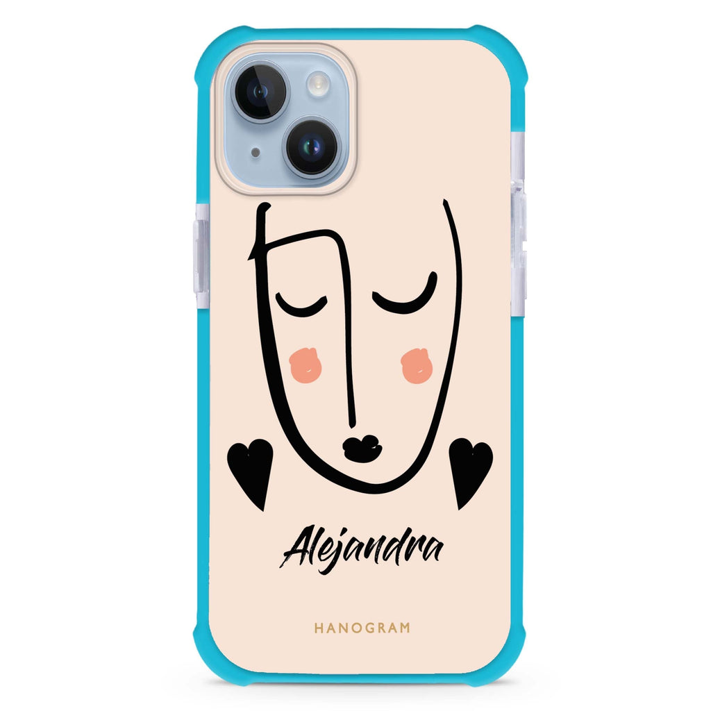 Lovely Face iPhone 15 Plus Ultra Shockproof Case