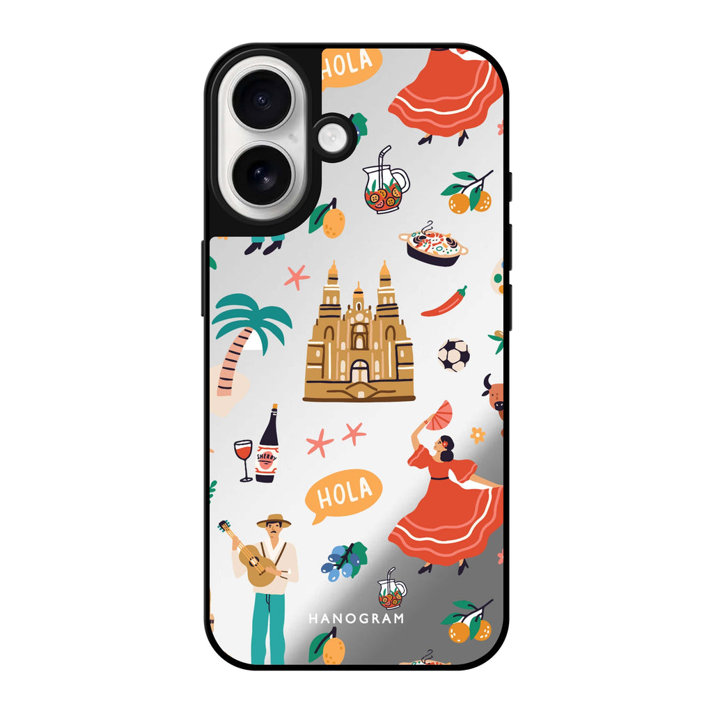 Reflective iPhone 16 Mirror Case –HOLA Design