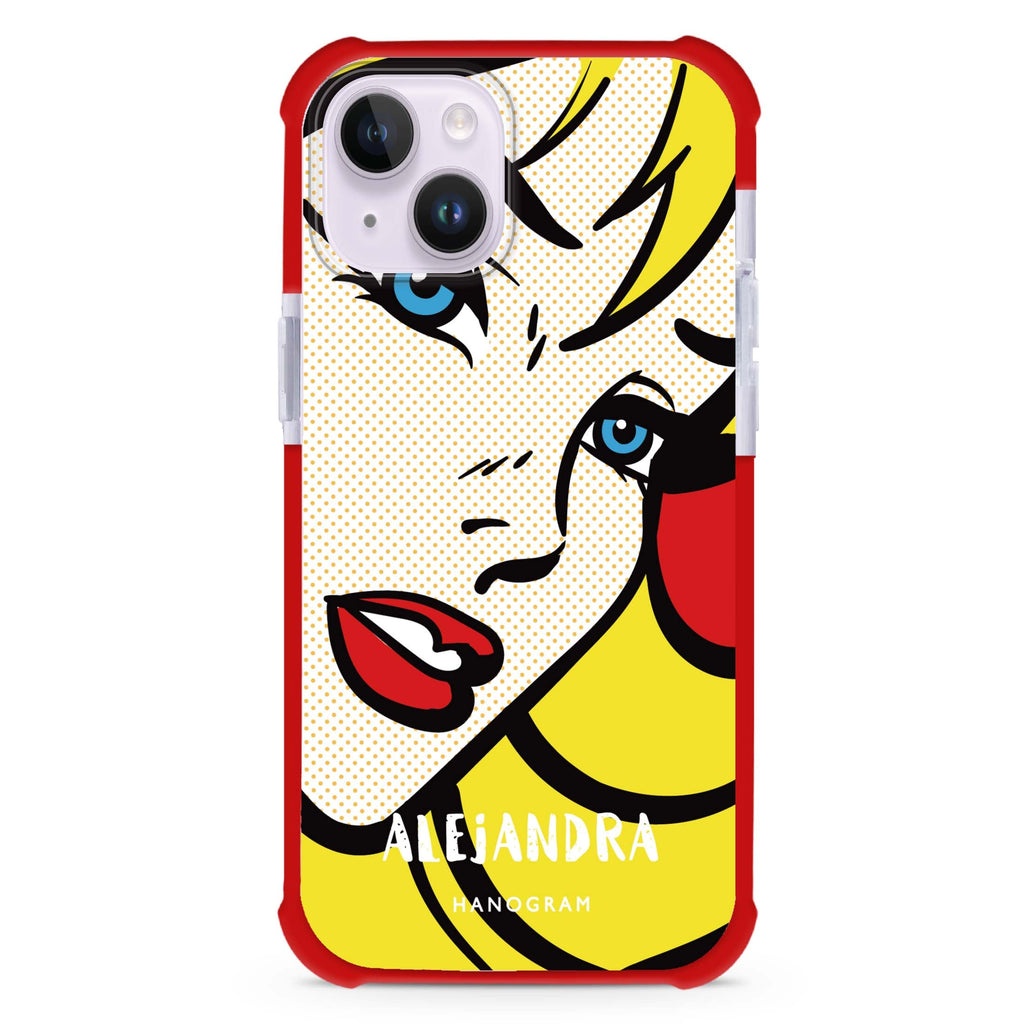 Pop Girl iPhone 15 Plus MagSafe Compatible Ultra Shockproof Case